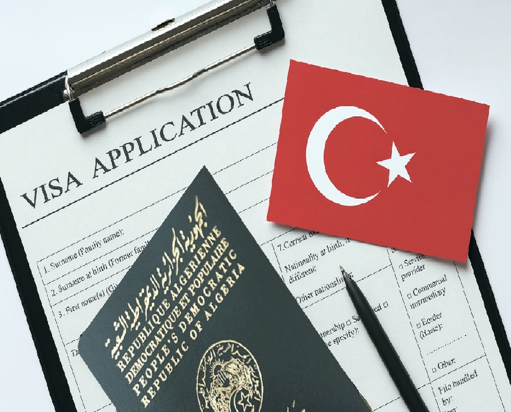 ملف فيزا تركيا للجزائريين 2025