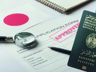 غلاف دليل فيزا اليابان للجزائريين 2025: الشروط والخطوات الرسمية للتقديم من السفارة.